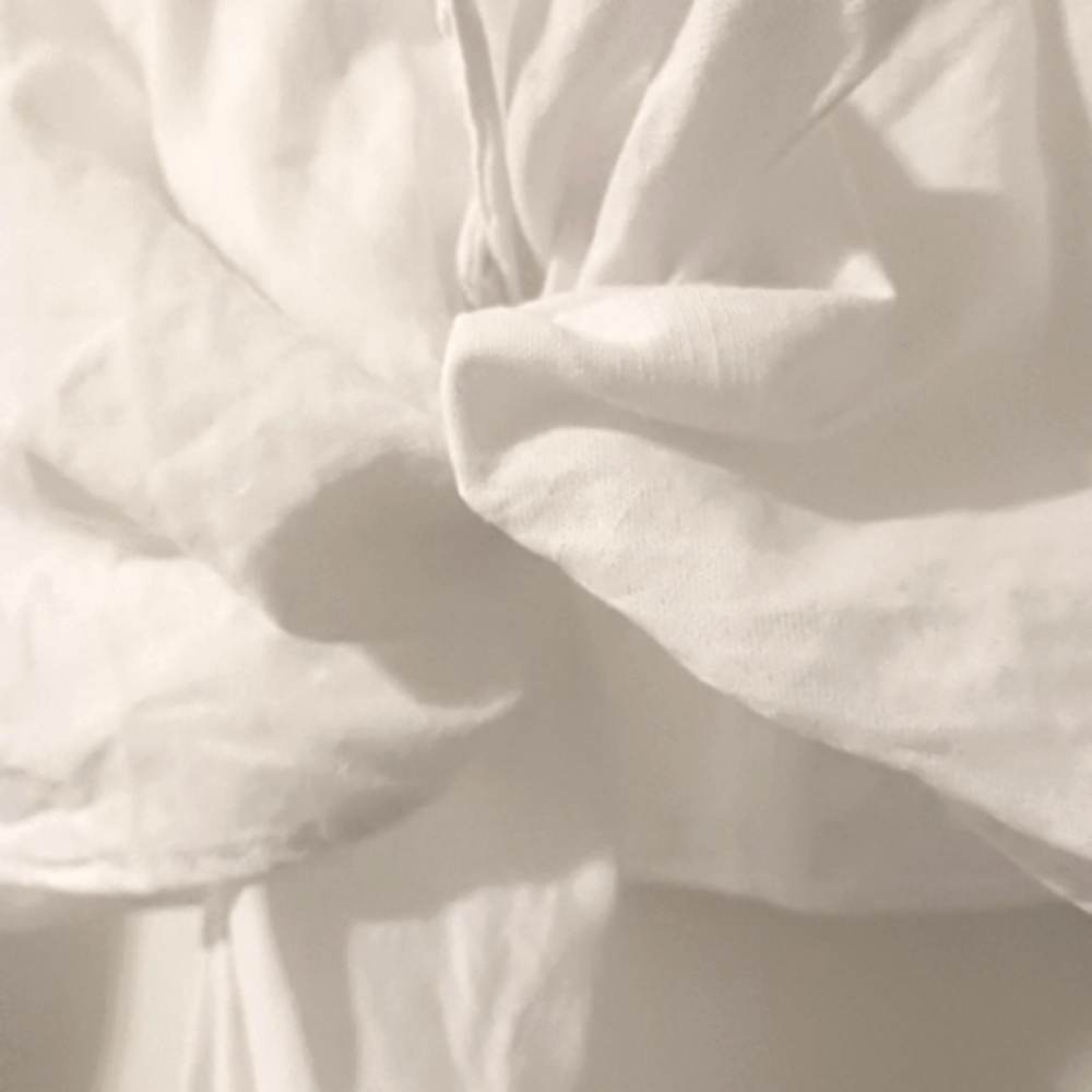 Linen Button Down Tie Front Shirt. - Picture 10 of 10